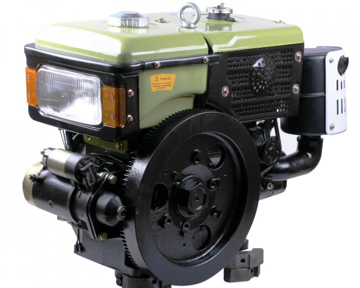 Двигатель R195NDL - GZ Prorab\Калибр (12 л.с.) с электростартером