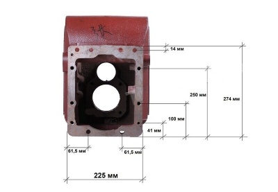 КОРПУС ЗАДНЕГО МОСТА DONGFENG 244/240