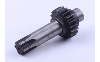 ВАЛ-ШЕСТЕРНЯ РАЗДАТОЧНОЙ КОРОБКИ ВЕДОМЫЙ Z-17 Z-6 JINMA 240/244