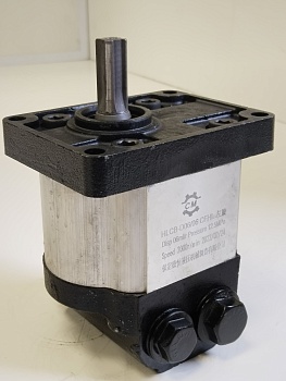 Насос гидравлический НШ левый с клапаном HLCB D06/06 CFHL (щлицевой привод, с площадкой)