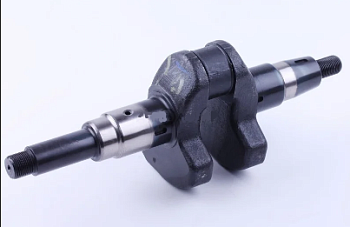 Коленвал голый под резьбу (рабочий ход 70 мм) - 186F