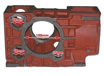Блок двигателя - ZS1115