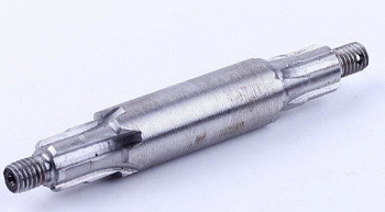 Вал тарелки L-135 мм диаметр 17/21 мм - KRE 1100