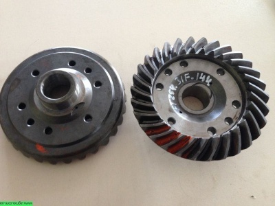 ШЕСТЕРНЯ ВЕДОМАЯ ПЕРЕДНЕГО МОСТА Z-30 FOTON 244, ДТЗ 244, JINMA 244/264