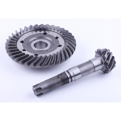 ГЛАВНАЯ ПАРА ПЕРЕД МОСТА ШЕСТЕРНЯ ВЕДУЩАЯ КОНИЧЕСКОЙ ПЕРЕДАЧИ + ШЕСТЕРНЯ КОНИЧЕСКАЯ ВЕДОМАЯ